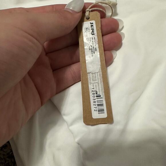 Skims white swimsuit bottoms nwt - Picture 3 of 3